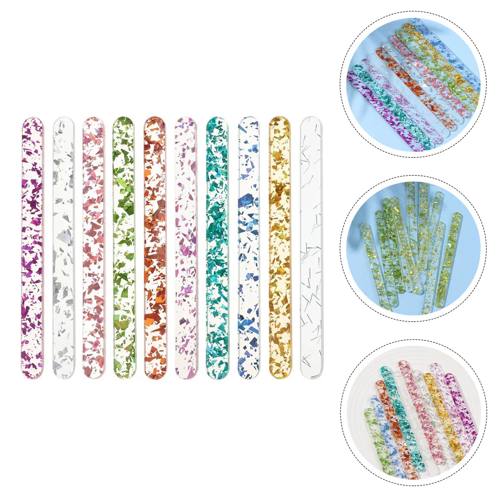 

Палочки Ice Lolly Creambar Diy Форма для сладостей для выпечки многоразовые зеркальные палочки акриловые палочки ручной работы цветные палочки