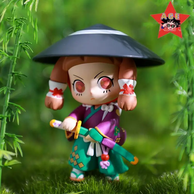 

Глухая коробка Японская уличная кукла-сюрприз Самурай Мэгги из сериала «загадочная коробка» фигурки героев Caja Ciega «Угадай сумку» игрушка