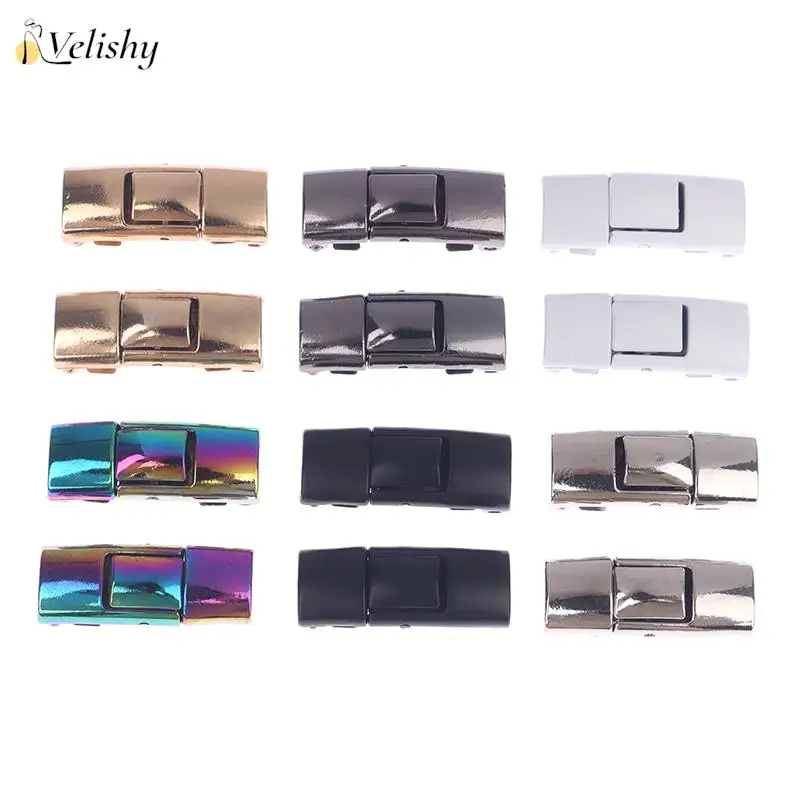 

2Pcs Cross Buckle Elastic Shoe Laces Lock No Tie Shoelaces Elastic Reticulated Woven Flat Shoe Laces Clasps Quick Wear Anchors