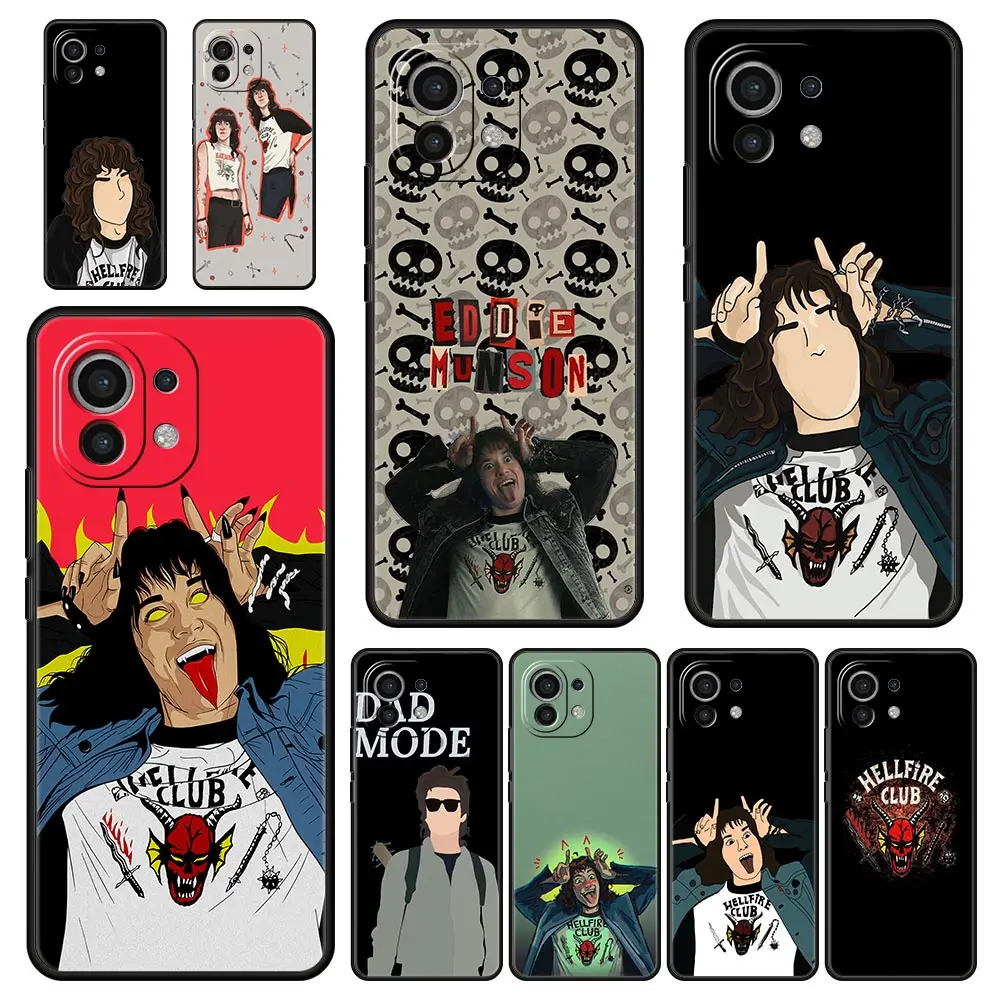 

Чехол для телефона с рисунком Эдди мунсон из сериала «очень странные дела» для Xiaomi Poco X4 5G X3 NFC M3 M4, чехол для Mi Note 10 12 11 11T Pro 10T Lite 9T 11i 11X