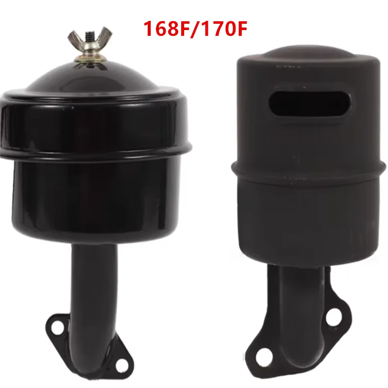 Небольшой дизельный генератор дальномер 168F/170F глушитель воздушный фильтр