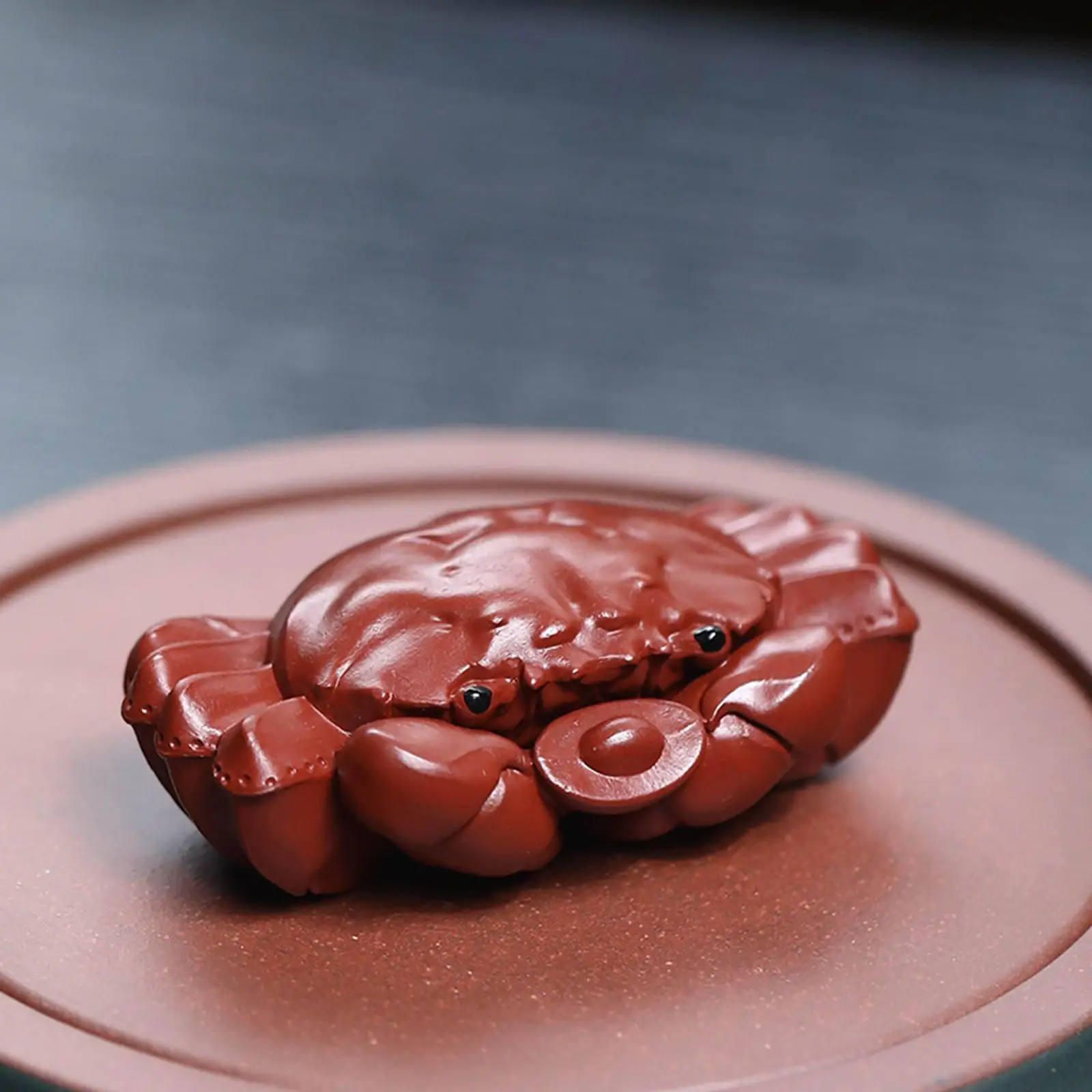 Чайная коллекция статуй краба для домашних животных подарочный стол фиолетовая