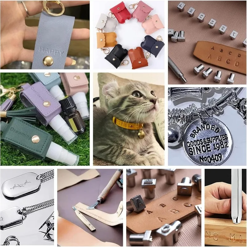 Набор металлических штампов с буквами и цифрами 1/20 дюйма 1 5 мм алфавит Размеры 0-9