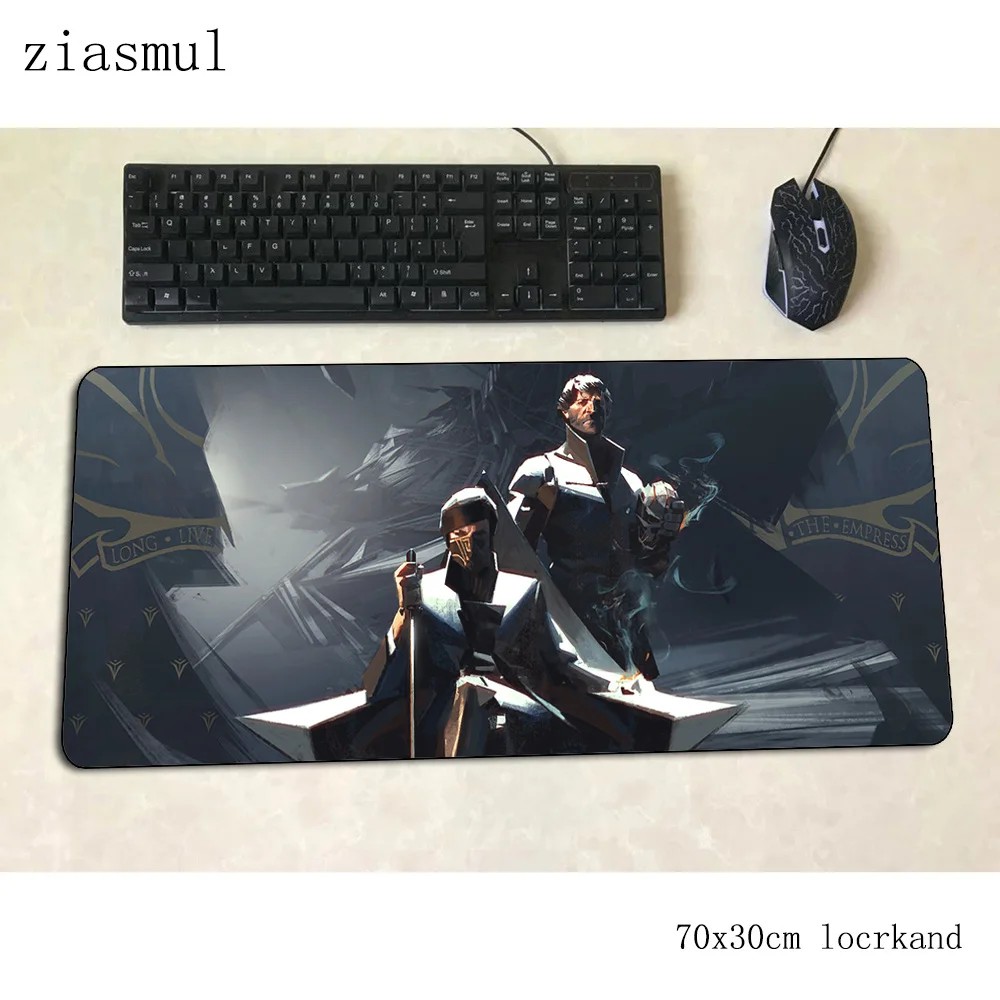 Коврик для мыши Dishonored, самый дешевый компьютерный коврик 700x300x3 мм, игровой коврик для мыши, большой милый HD-принт, коврик для мыши, клавиатура, игры, компьютерный геймерский стол (art.: 3920d03e7054d) - 3920d03e7054d