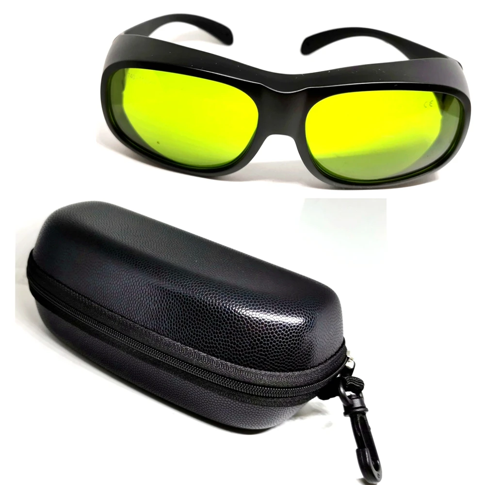 OD7+ CE Safety Glasses Fit for 755nm,808nm,980nm,1064nm YAG Laser Eye Protection Protective Goggles 780nm - 1070nm