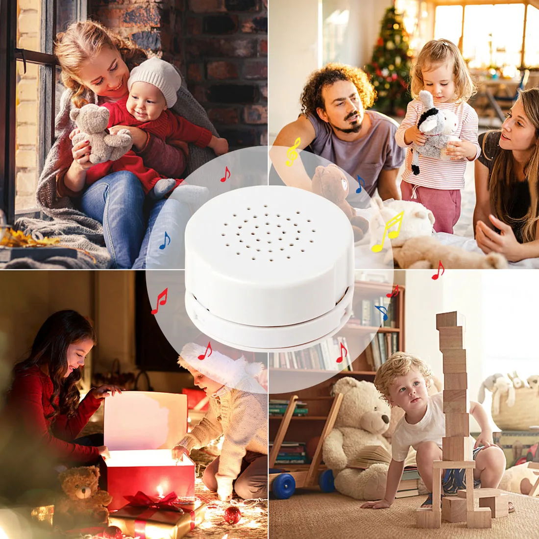 Мини-диктофон 30-секундный медведь голосовая коробка персональные сообщения на