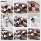 Куб Настольный диаметром 10 мм, 0,4 дюйма, металлический резьбовой элемент, коллекция образцов, подарок для хобби, настольное украшение