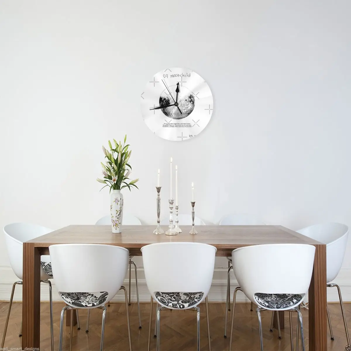Детские настенные часы RM Mono-Moonchild украшение для комнаты круглые необходимые