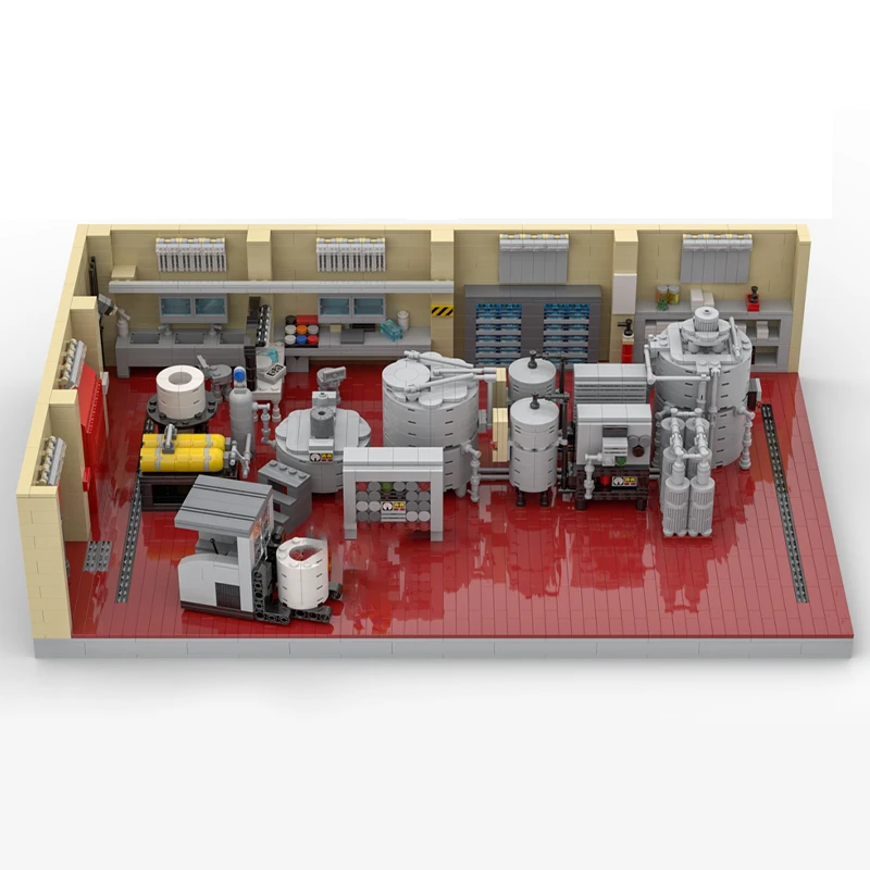 НОВЫЙ 2885 шт. серии фильмов MOC модульная модель Breaking Bad Superlab DIY творческие идеи