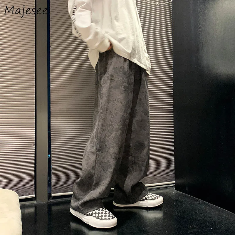 

Брюки мужские универсальные осенние простые в стиле Харадзюку студенческие подростковые мужские японские модные повседневные Красивые популярные крутые парные