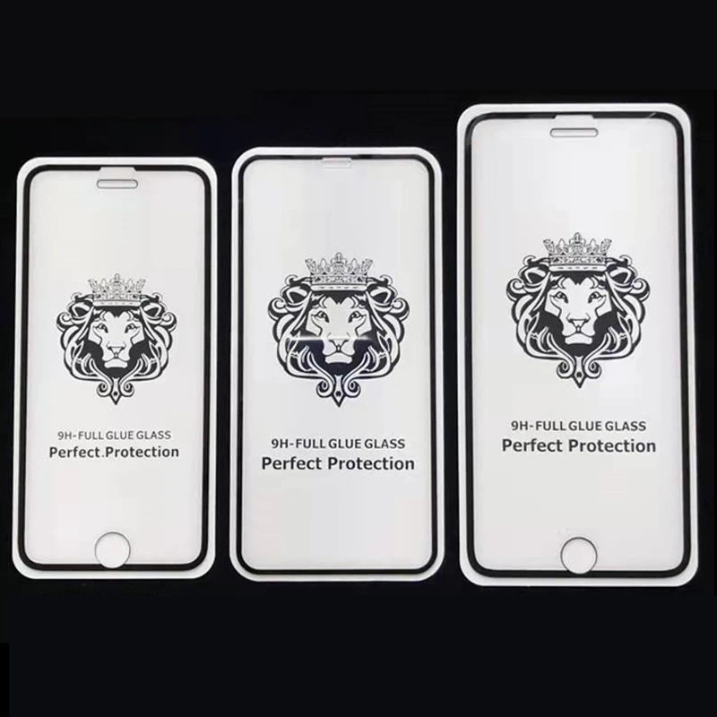 

Закаленное стекло 9H с полным клеем для iPhone 13 Pro Max 12 Mini 11 XS XR X 8 7 6 Plus, 5000 шт.