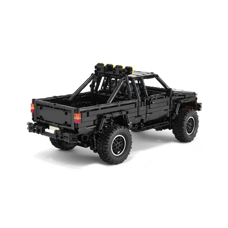1472 шт. Moc технический автомобиль Toyotaed SR5 Xtracab пикап обратно в будущее строительные
