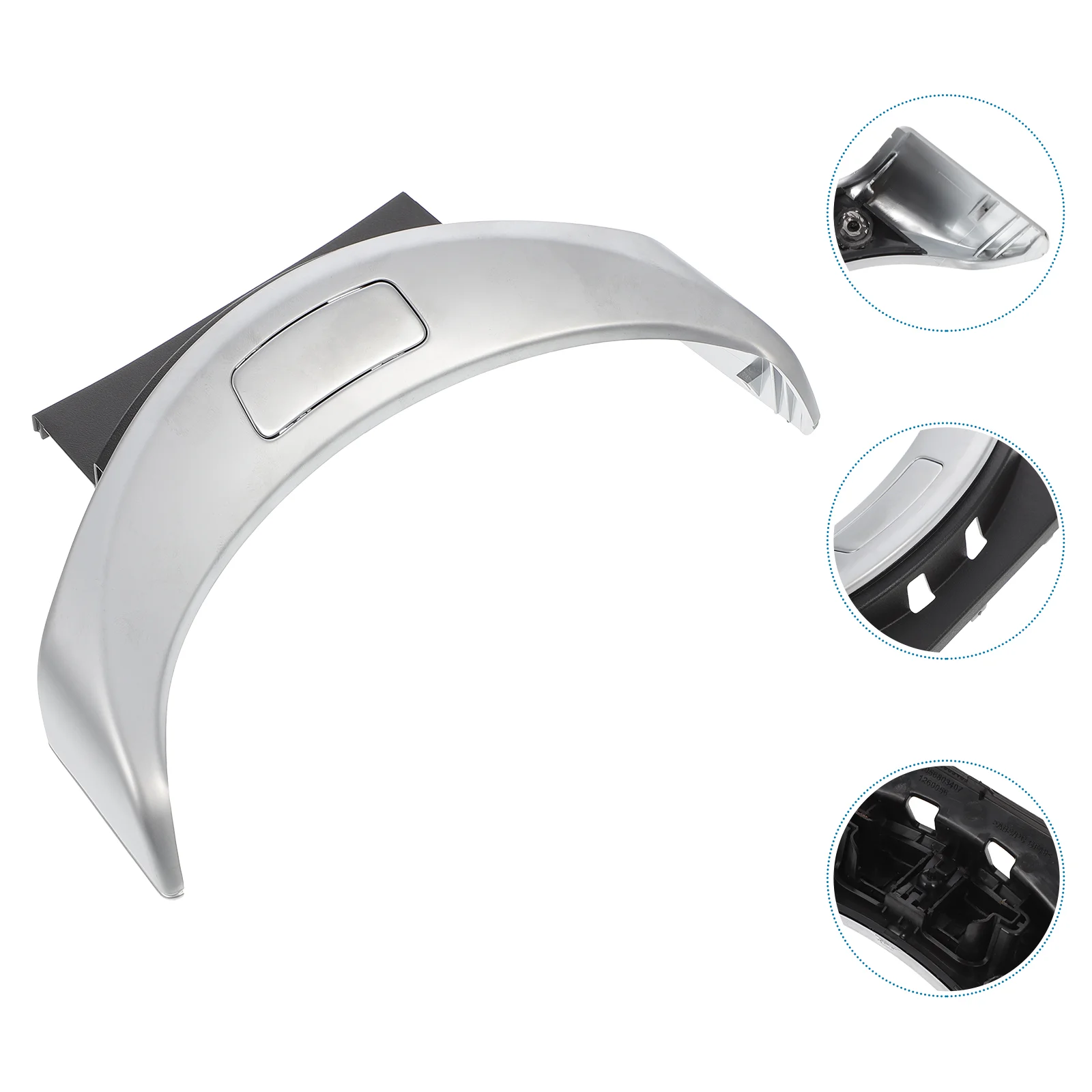

Car Center Console Armrest Storage Box Release Button Cover Car Accessory