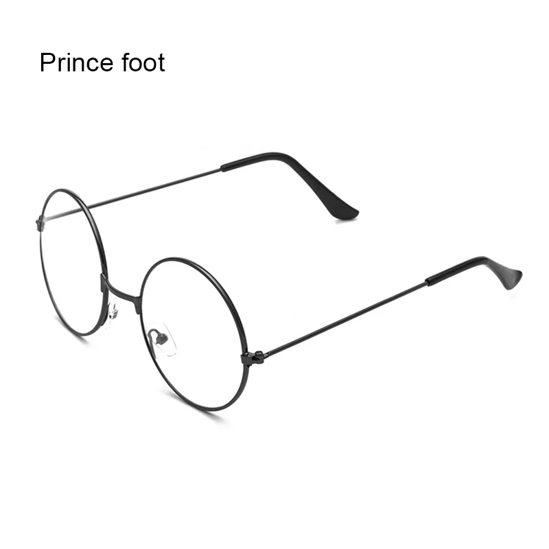 Очки с блокировкой голубой кожи прозрачные линзы большая круглая оправа очки