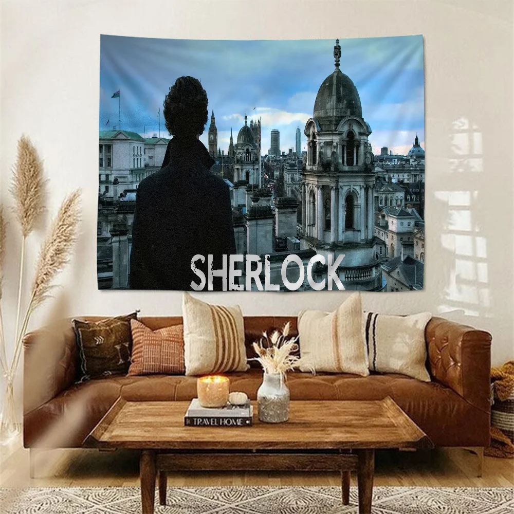 Гобелен I Am S-Sherlock H-Holmes для гостиной домашнего декора в общежитии художественный