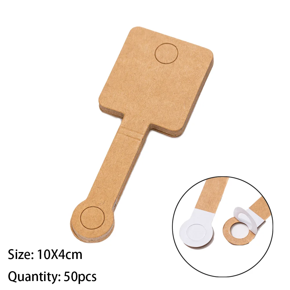 Бумажные ценники для украшений 50 шт