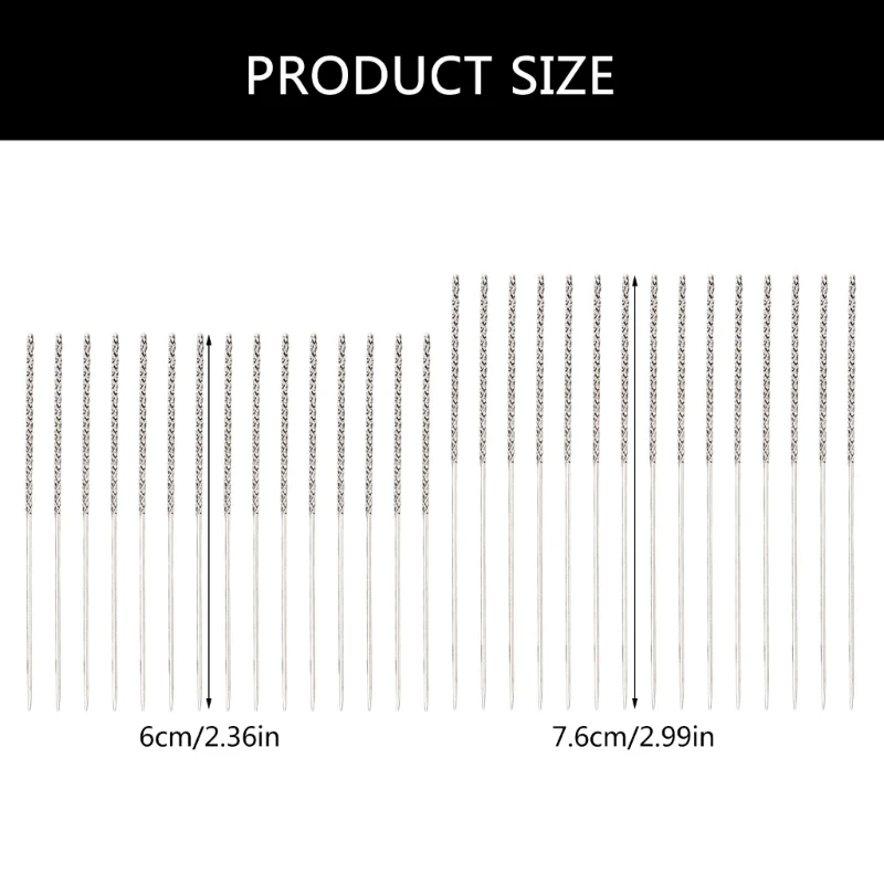 15x инструмент для ремонта загвоздок игла шитья кожи драп Прямая поставка