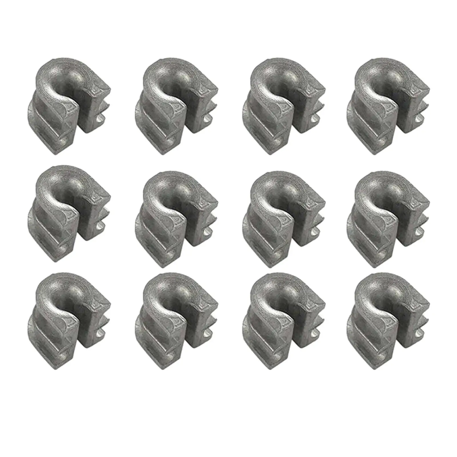 

12x Nylon Grass Trimmer Head Eyelet Sleeve Eyelet Line Retainer for Stihl FS90 FS55 FS85 Lawn Mower Parts