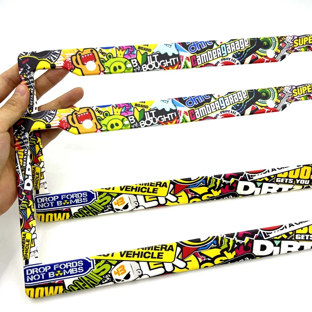 Универсальная рамка номерного знака из АБС-пластика для США поддельный