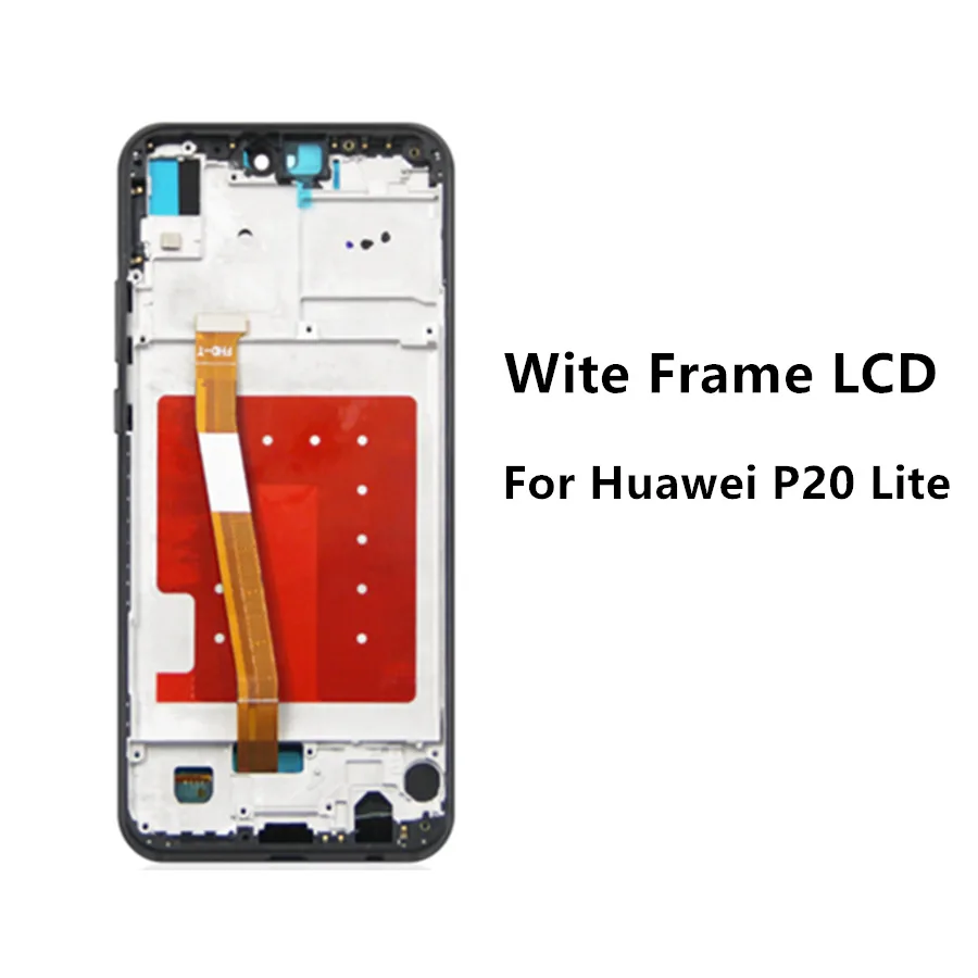 Фото ЖК-дисплей 5,84 ''для Huawei P20 Lite с сенсорным экраном и дигитайзером для Huawei Nova 3e, детали для замены ЖК-дисплея №4