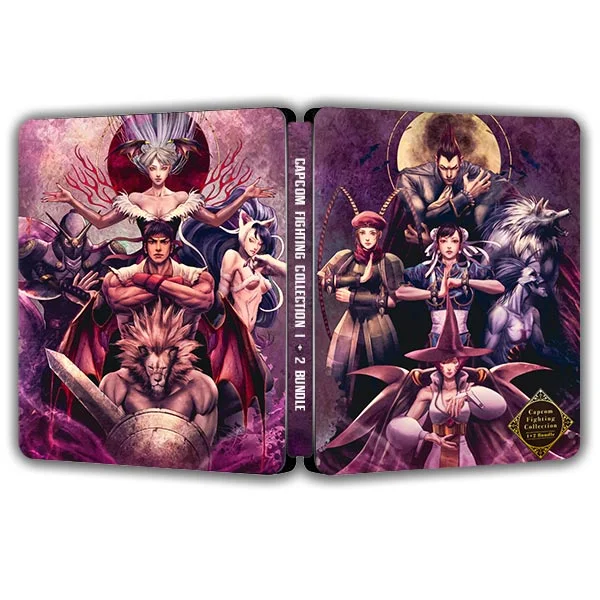 Capcom Fighting Collection 1+2 2nd Edition Steelbook FantasyBox (только коробка, без диска) (art.: 3920dbf6ad2ca) - 3920dbf6ad2ca