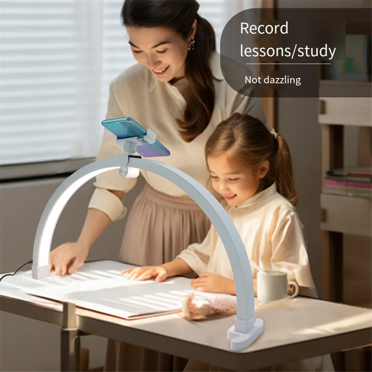 Настольная лампа для ногтей 22 дюйма 20 Вт с сенсорным управлением