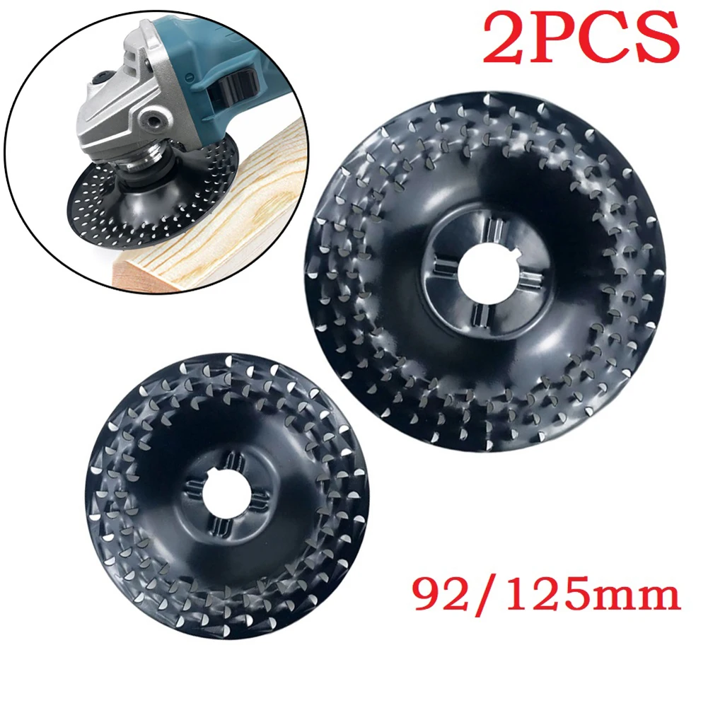 

92/125mm Grinder Wheel Disc Wood Shaping Wheel Grinding Discs For Angle Grinders Woodworking Sanding Rotary Abrasive Tool