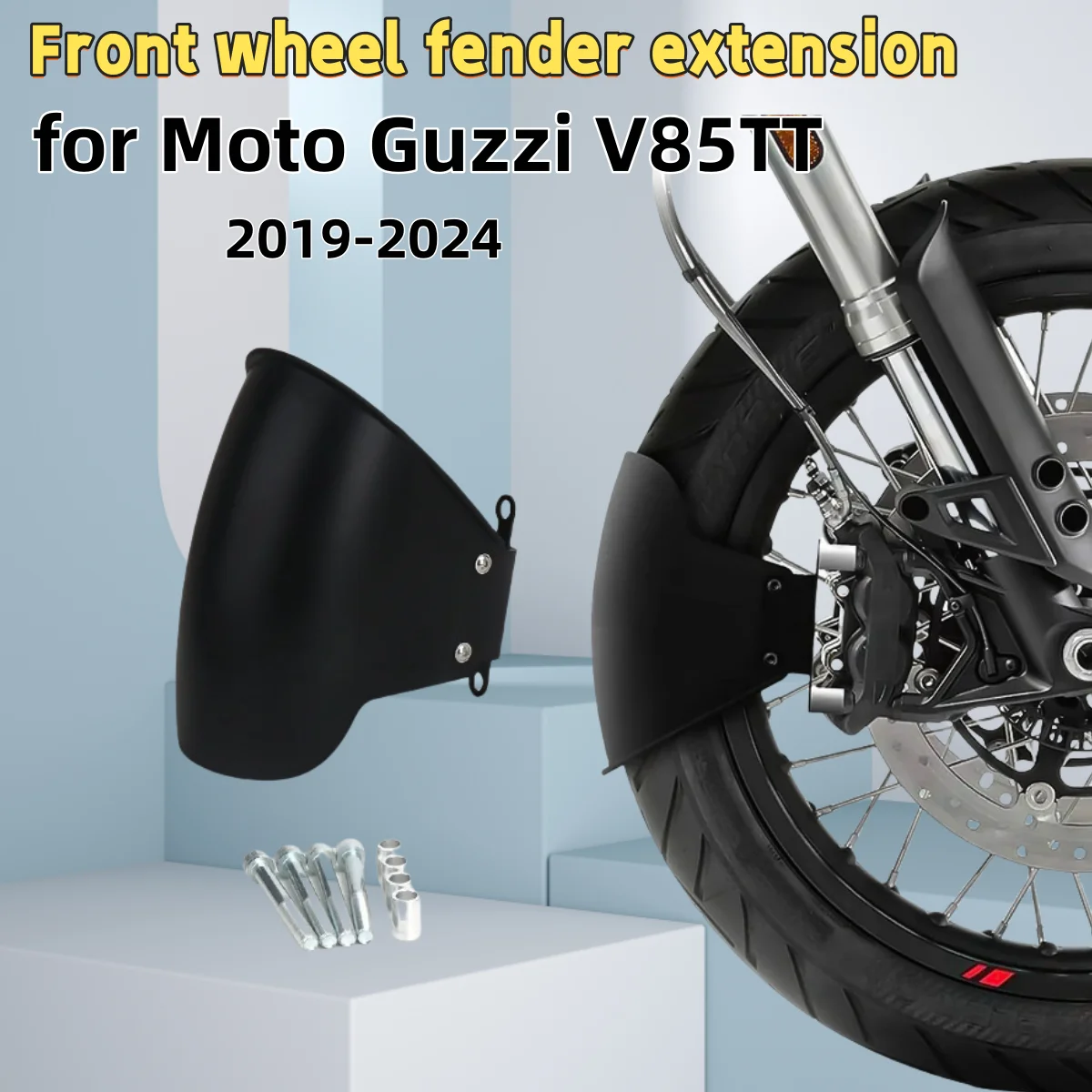 Для Moto Guzzi V85TT 2019-2024 новые аксессуары для мотоциклов расширение переднего колеса