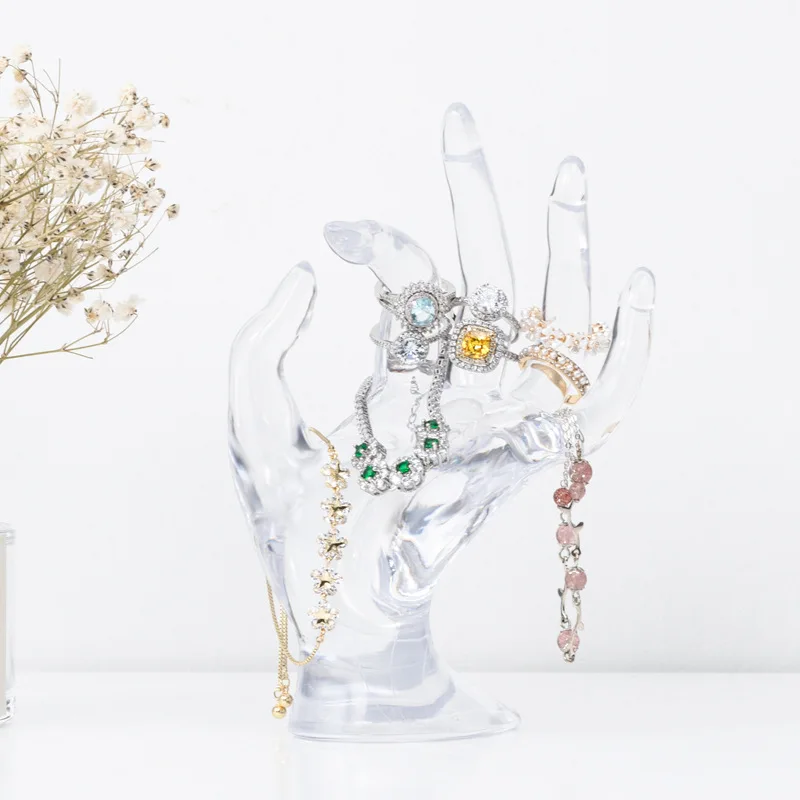 

Transparent Hand Storage Rack Ring Display Rack Jewelry Store Display Rack Jewelry Rack Bracelet Props Counter Display Ornaments