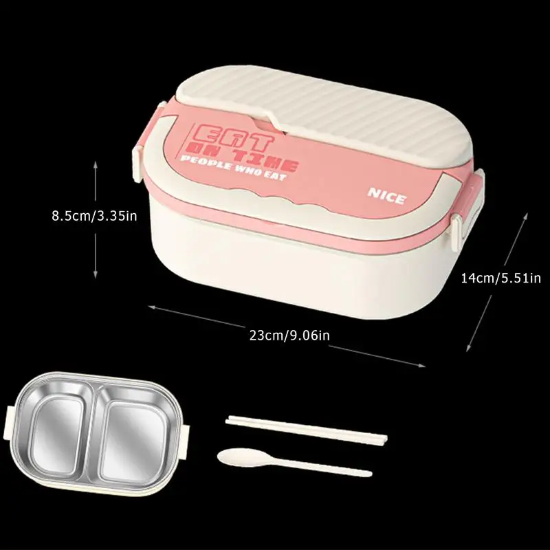 Отделение из нержавеющей стали 304 изолированный ланч-бокс офисный работник