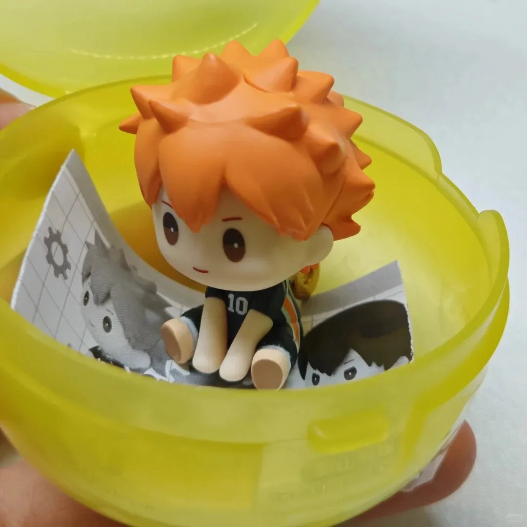 Фото Плюшевая кукла Bushiroad In Stock Wind Up: Оригинальная японская фигурка Хинаты Шойо из Haikyuu — модный коллекционный гашапон для фанатов аниме №2