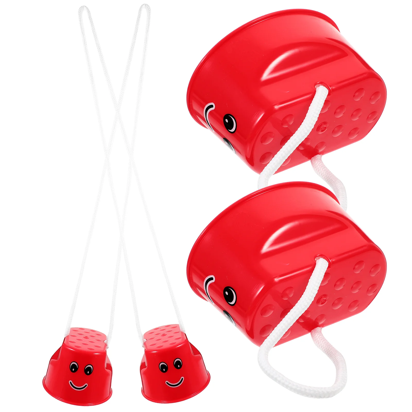 

4 Pcs Children's Stilts Toddler Playset Outdoor Walking Balance Toy Training Puzzle Plastic Stepper Kids Interactive