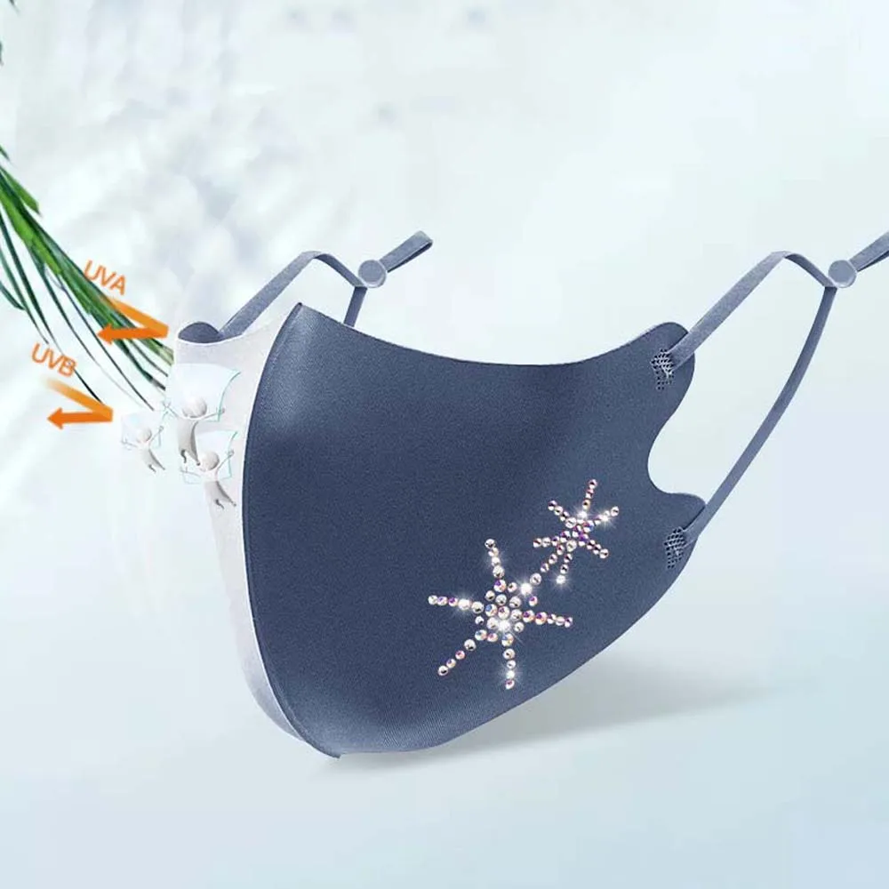 Безопасная многоразовая противотуманная Солнцезащитная маска унисекс дышащая