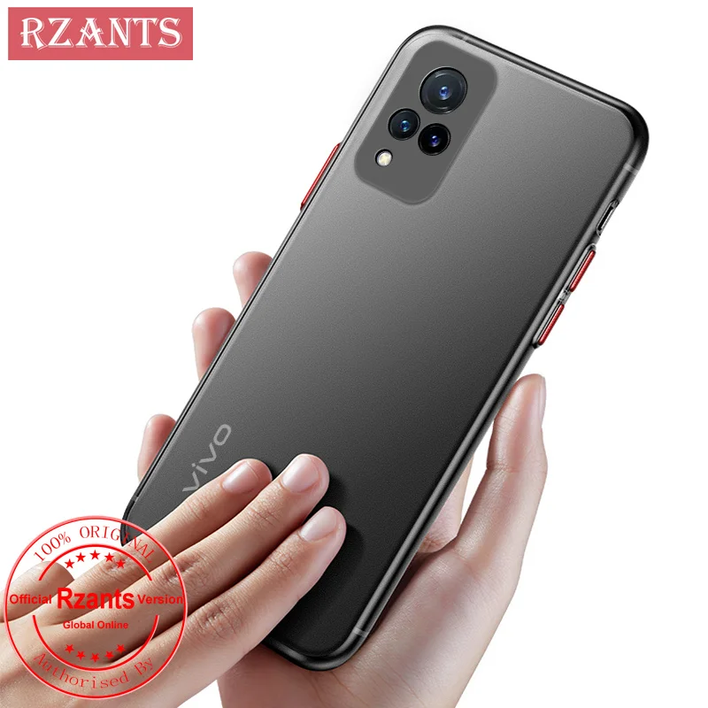 

Rzants For VIVO V21 4G V21 5G Frosted Case [UU Thin]Matte Ultra thin Translucent Anti-fingerprint Phone Casing