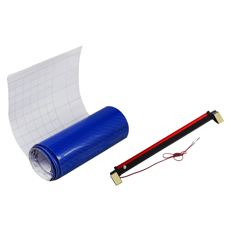 

2 шт. автомобильные аксессуары: 1 шт. 10 см X 152 см 5D углеродное волокно Автомобильная виниловая пленка мотоциклетные автомобильные наклейки те...