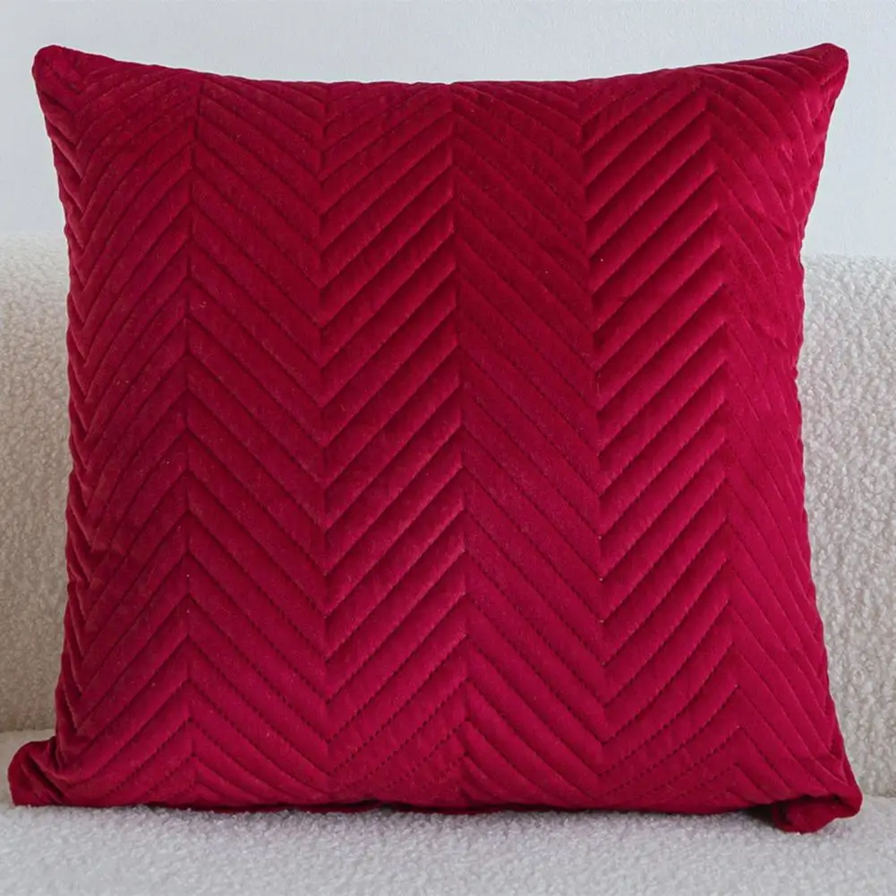 

Наволочка из дышащей ткани в современном стиле, наволочка для подушки с тиснением, модный квадратный чехол для подушки для повседневного ис...