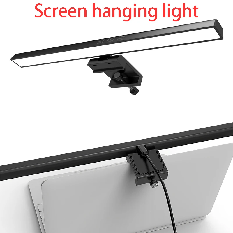 

Screen LED Eye-Care Desk Lamp PC Computer Laptop Screen Hanging Light Bar Table Lamp Office Study Reading Light For LCD Monito