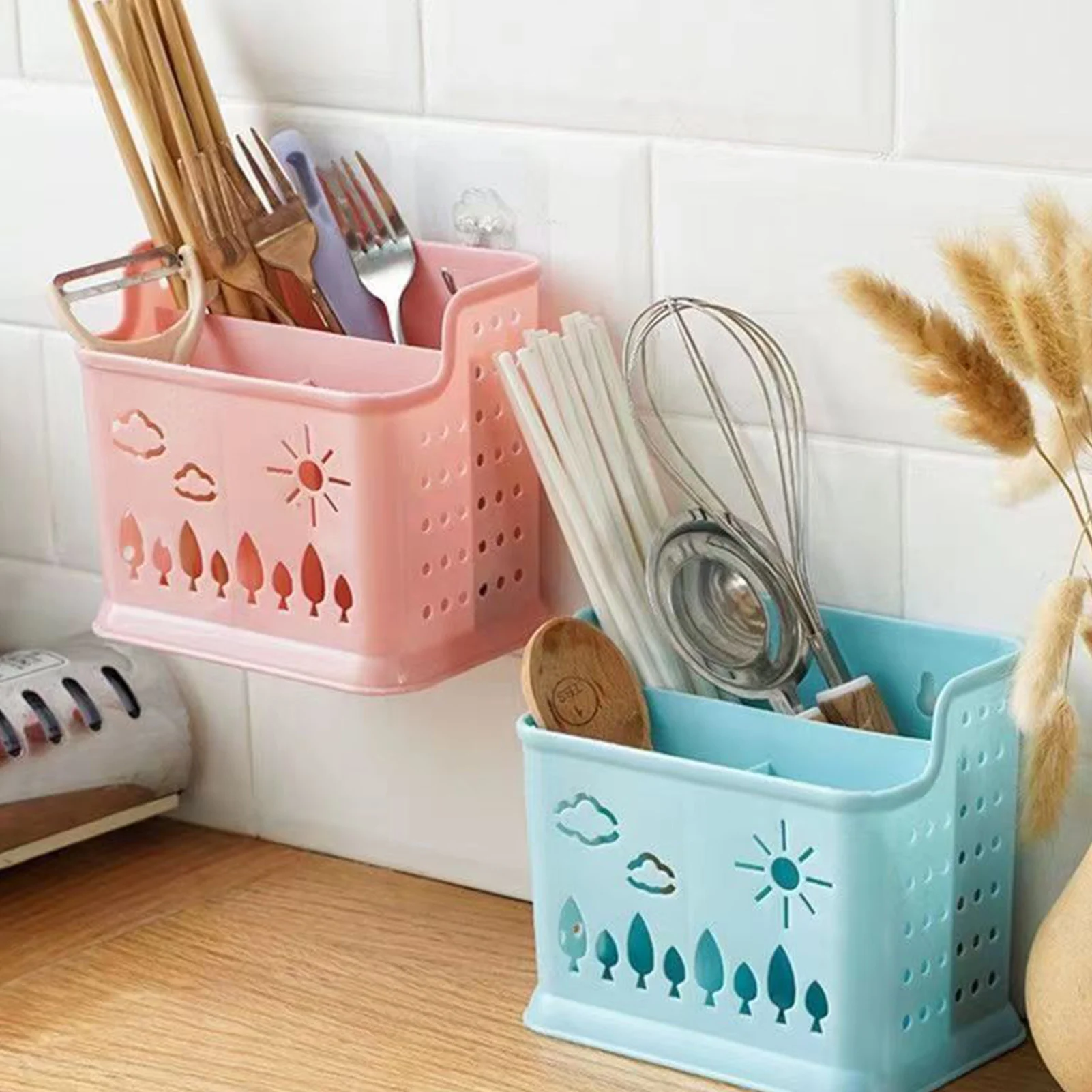 Пластиковая сливная Бытовая палочка для еды подходит кухонных столовых приборов