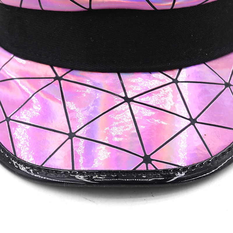 Новинка женская розовая кожаная военная шапка немецкий полицейский козырек