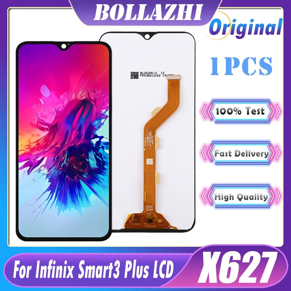 6 21 &quotоригинальный для Infinix Smart3 Plus X627 LCD дисплей кодирующий преобразователь