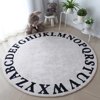 bubble kiss cartoon round carpets for living room kid room rugs children gift pile soft floor mat anti slip home decor lion
