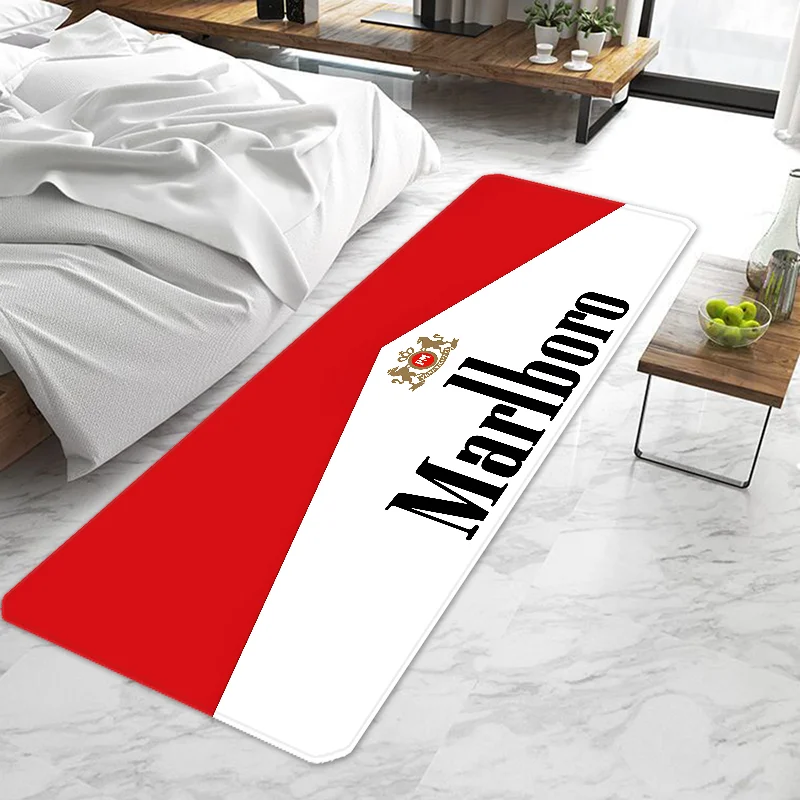 Door Mat Entrance Cigarette Smoking Marlboros Non-slip Washable Kitchen Carpet Living Room Hallway Rugs Mats Bathroom Bath