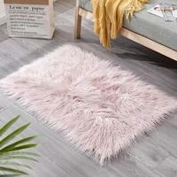 2020 New Arrival Plush carpet home fashion cold-warm floor mat living room sofa foot mat