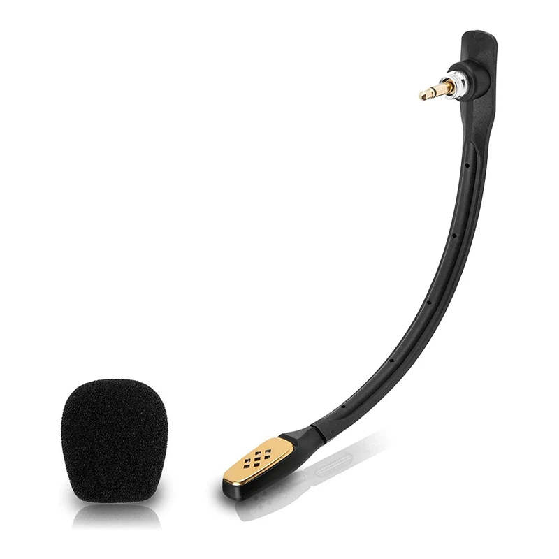 

Omnidirectional Noise Cancelling Microphone For Logitech ASTRO A40 Headphones Black