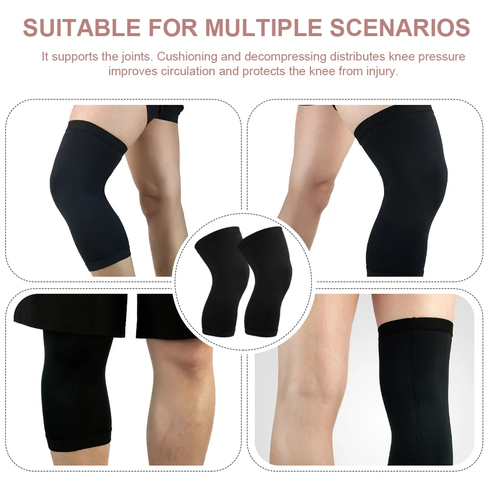 

3 Pairs of Knee Sleeve Support Men Knee Brace Running Knee Pads