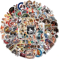 50100pcs retro style sexy stickers anime pin up girl stickers skateboard laptop guitar scrapbooking moto pvc decal