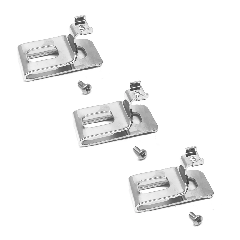 3 шт. крючки с пряжкой на талии и стальным винтом для Worx 20 В WU268 WU278 WU279 WU278.9 WU279.9 WX279