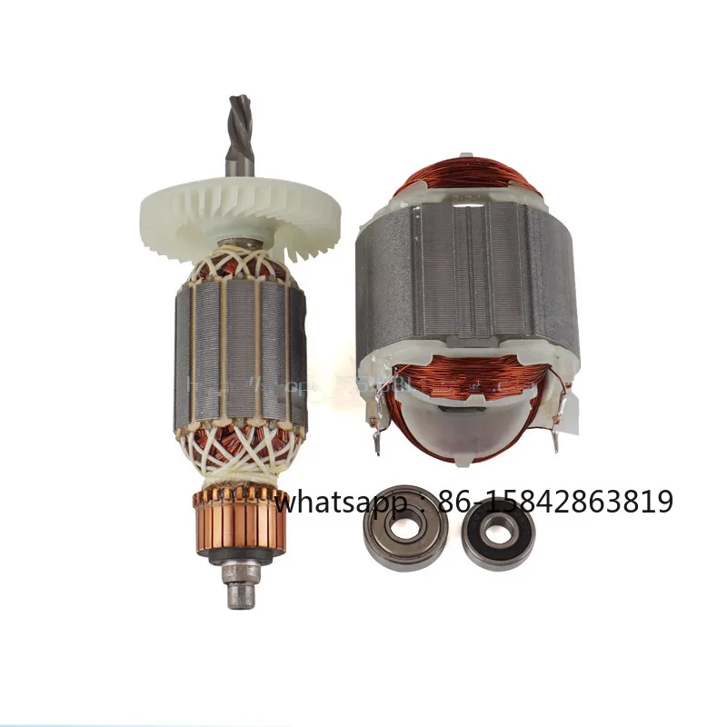 Фото 220В/240В Якорь и статор (замена) для BOSCH GBM 500RE, GBM 400RE, GBM400RE, GBM400RE, GBM500RE, 4 зуба, для шпинделя дрели №1