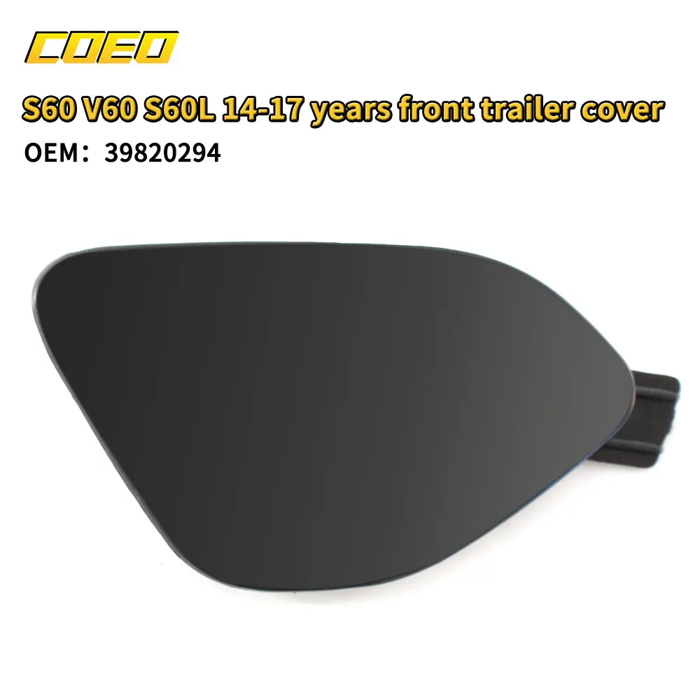 

Front Bumper Towing Tow Hook Eye Cover Cap For VOLVO S60 V60 S60L 2014-2017 39820294