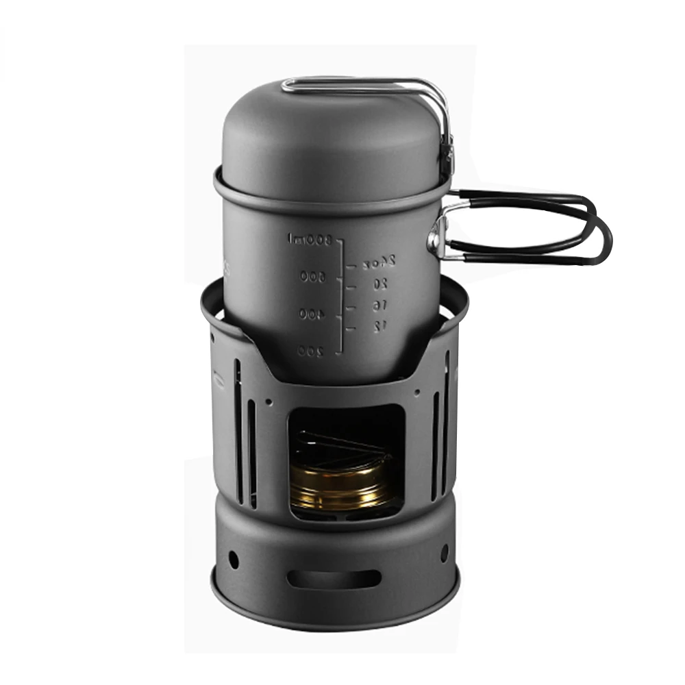 

Mini Stove Mini Burner Alcohol Stove Alcohol Hiking Stove Outdoor Portable Backpacking Hiking Camping 5 Piece Carry Bag